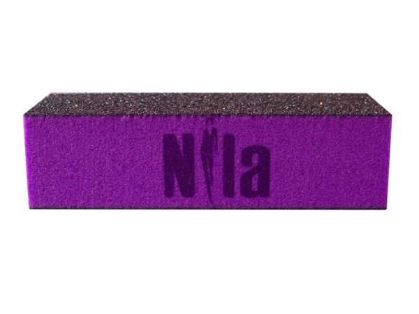 Брусок шлифовочный пурпурный Nila 80x80x80
