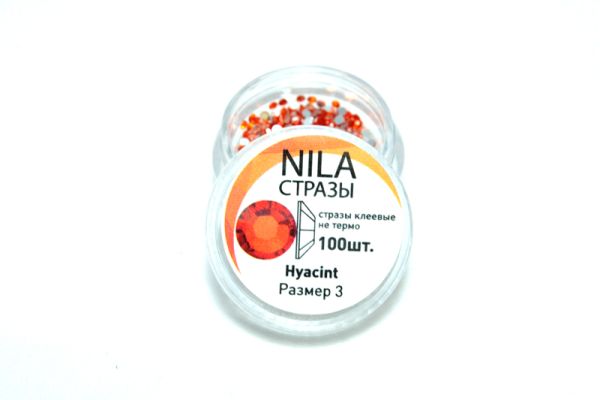 Стразы для дизайна ногтей Hyacint 3 размер