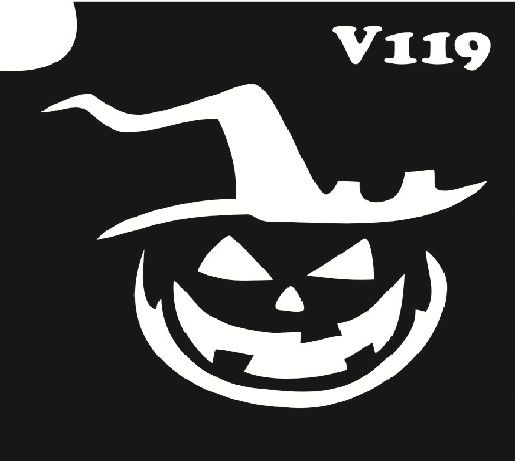 Трафарет для боди-арта 6*6см V119