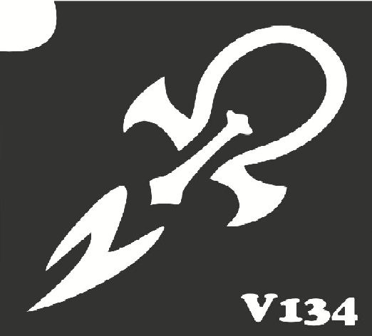 Трафарет для боди-арта 6*6см V134