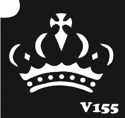 Трафарет для боди-арта 6*6см V155