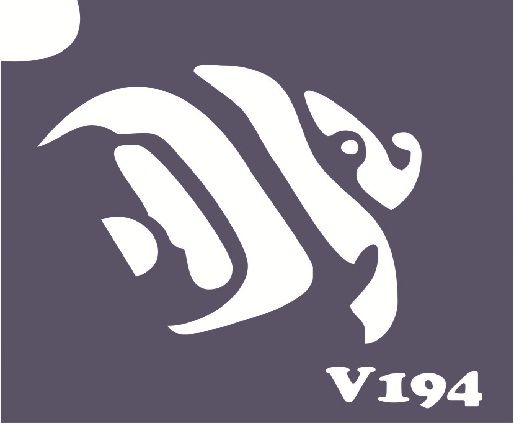 Трафарет для боди-арта 6*6см V194