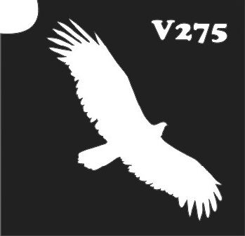 Трафарет для боди-арта 6*6см V275