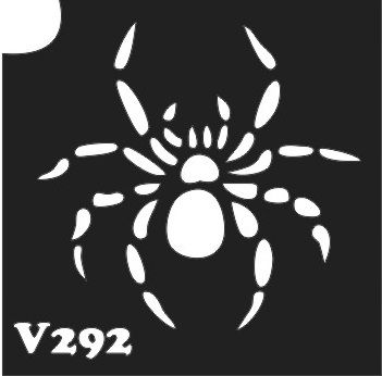 Трафарет для боді-арту 6*6см V292