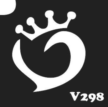 Трафарет для боди-арта 6*6см V298