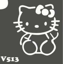 Трафарет для боди-арта 6*6см V513