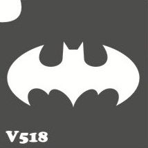 Трафарет для боди-арта 6*6см V518