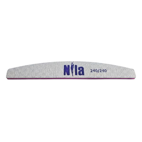 Пилка для нігтів Nila Half 240/240